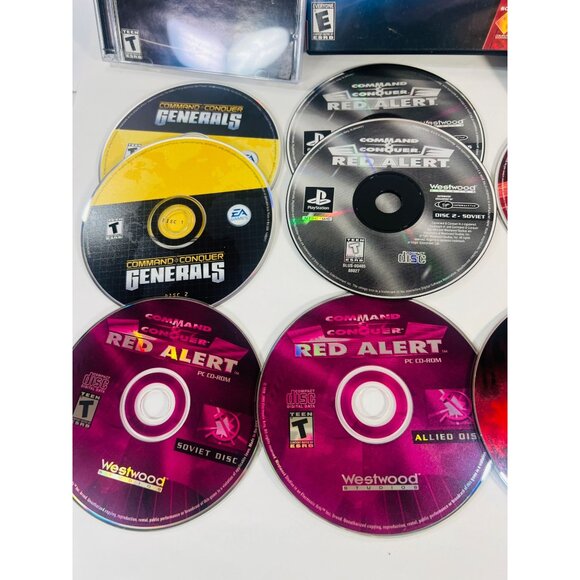 PC Game Disc Collection A-Spec PS2 Command & Conquer Generals/Red Alert Command - Picture 6 of 6